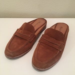 Madewell Suede Loafer Mule
